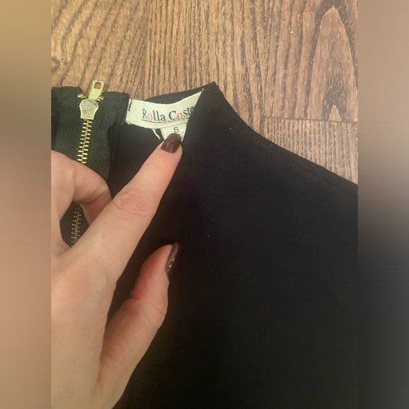 Rolla Coster classy black pencil bandage dress size S - Picture 5 of 6